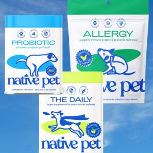 Native Pet Dog Vitamins & Supplements - 60 Scoops